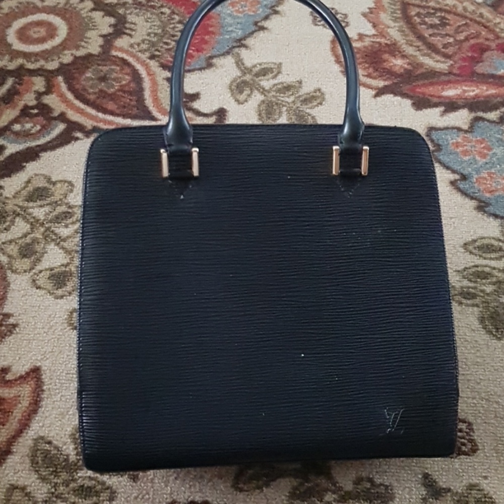 Black handbag